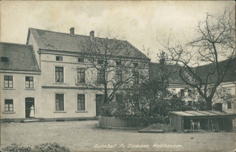 Alte Ansichtskarte Wolthausen, Gutshof Fr. Tiemann