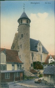 Alte Ansichtskarte Bönnigheim, Die Burg