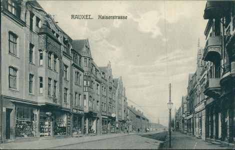 Alte Ansichtskarte Rauxel, Kaiserstrasse