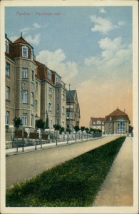 Alte Ansichtskarte Apolda, Herderstrasse