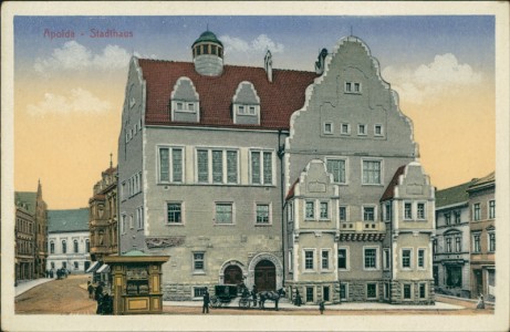 Alte Ansichtskarte Apolda, Stadthaus
