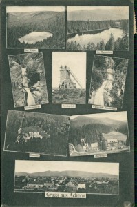 Alte Ansichtskarte Achern, Mehrbildkarte Hornisgrinde, Ruhstein, Allerheiligen