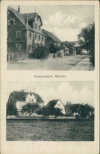 Alte Ansichtskarte Bad Friedrichshall-Kochendorf, Waldau