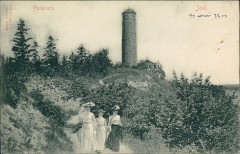 Alte Ansichtskarte Jena, Fuchsturm