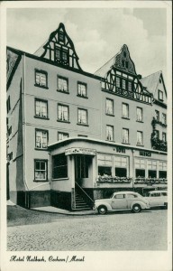Alte Ansichtskarte Cochem, Hotel Nalbach