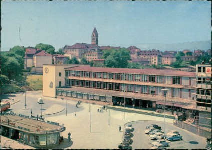Alte Ansichtskarte Kassel, Hauptbahnhof