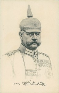 Alte Ansichtskarte Generalfeldmarschall von Hindenburg, 