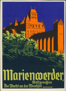Alte Ansichtskarte Marienwerder Westpreußen, Die Wacht an der Weichsel
