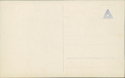 Adressseite der Ansichtskarte Helgoland, Der weltberühmte Lummenfelsen