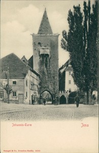 Alte Ansichtskarte Jena, Johannis-Turm