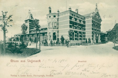 Alte Ansichtskarte Bremen-Vegesack, Strandlust
