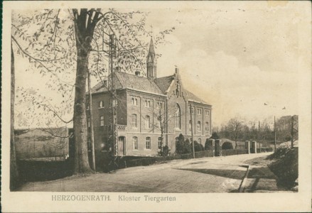 Alte Ansichtskarte Herzogenrath, Kloster Tiergarten