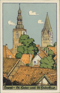 Alte Ansichtskarte Soest, St. Peter und St. Patroklus