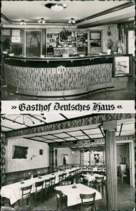 Alte Ansichtskarte Neheim-Hüsten (Arnsberg), Gasthaus Deutsches Haus