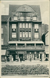 Alte Ansichtskarte Hagen, Conditorei - Café - Restaurant und Hotel Resa