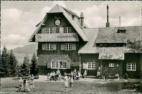 Alte Ansichtskarte Breitnau, T. V. "Die Naturfreunde", Sektion Freiburg i. Br. Eigenheim