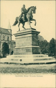 Alte Ansichtskarte Osnabrück, Kaiser Wilhelm-Denkmal