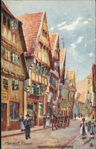 Alte Ansichtskarte Osnabrück, Bierstrasse, Tuck's Postkarte
