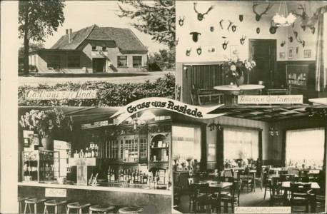 Alte Ansichtskarte Rastede, Gasthaus zur Linde